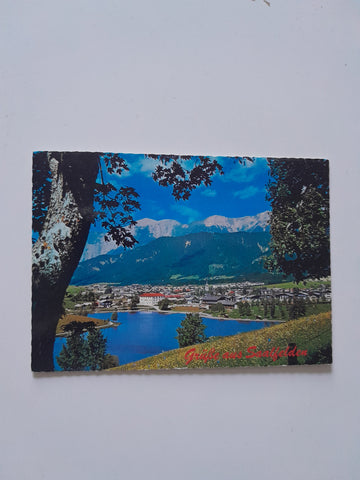 AK Gruß aus Saalfelden.