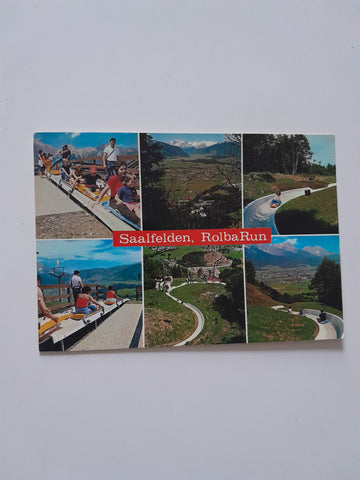 AK Saalfelden. RolbaRun. Sommelrodelbahn.