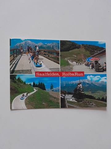AK Saalfelden. RolbaRun. Sommelrodelbahn.
