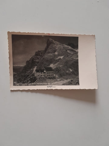 AK Saalfelden Riemannhaus mit Breithorn.