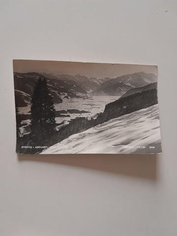 AK Saalfelden. Biberg Abfahrt.