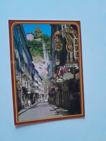 AK Salzburg. Getreidegasse.