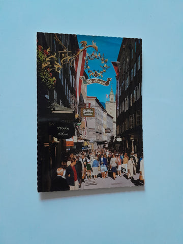 AK Salzburg. Getreidegasse.
