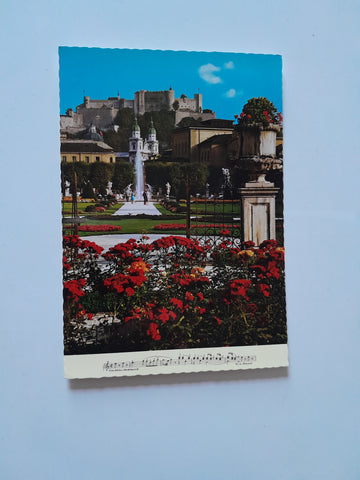 AK Salzburg Mirabellgarten.