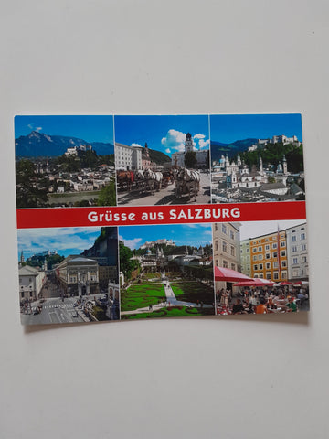 AK Grüße aus Salzburg.