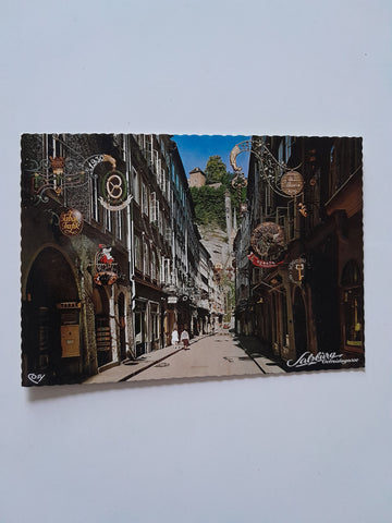 AK Salzburg. Getreidegasse.