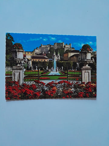 AK Salzburg. Mirabellgarten.