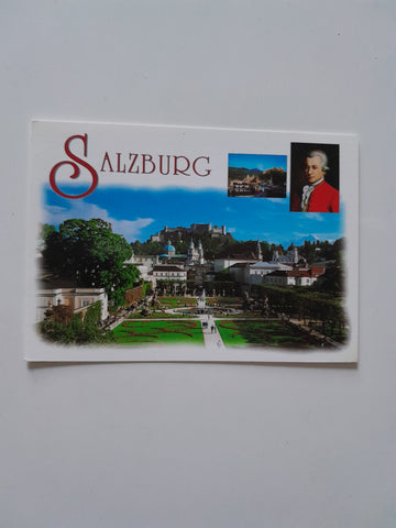 AK Salzburg. Mirabellgarten.