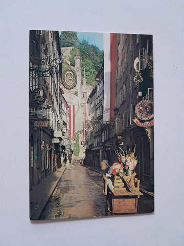 AK Salzburg. Getreidegasse.