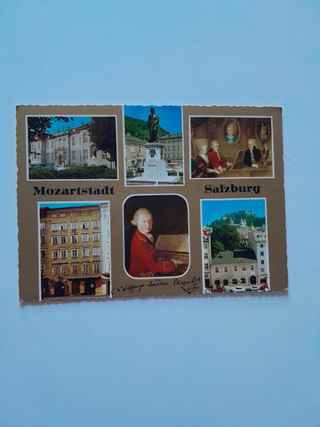 AK Mozartstadt Salzburg.