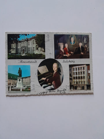 AK Mozartstadt Salzburg.