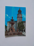 AK Salzburg. Residenzbrunnen und Glockenspiel.