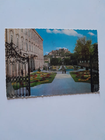 AK Salzburg. Mirabellgarten.