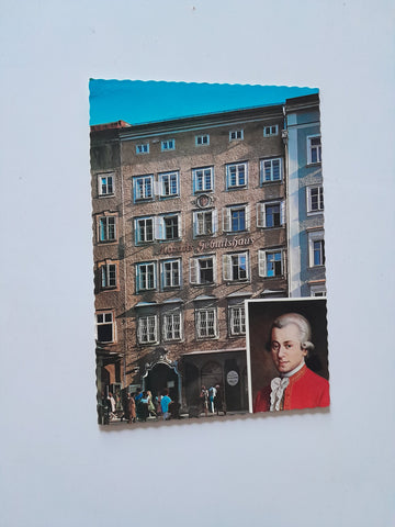 AK Salzburg. Mozarts Geburtshaus. Getreidegasse.