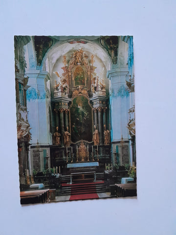 AK Salzburg Erzabtei St. Peter. Abteikirche Hochaltar.