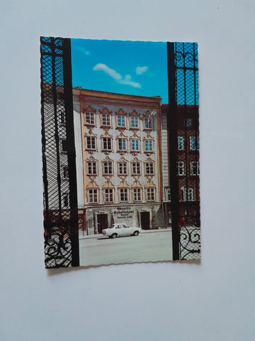AK Salzburg. Mozarts Geburtshaus. Getreidegasse.