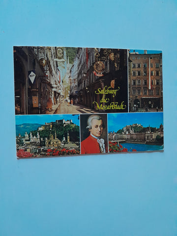 AK Mozartstadt Salzburg.