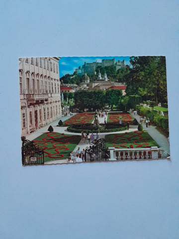 AK Salzburg. Mirabellgarten.
