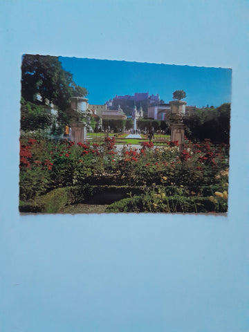 AK Salzburg. Mirabellgarten.