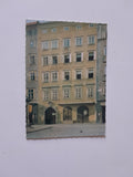 AK Salzburg. Geburtshaus von W.A. Mozart.