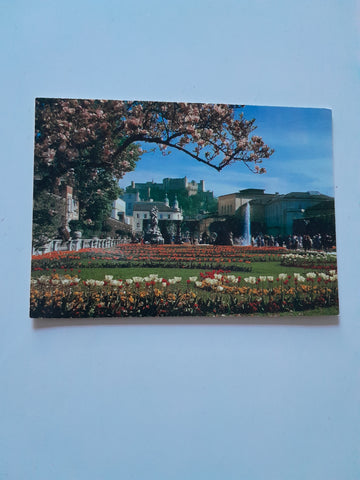 AK Salzburg. Mirabellgarten.