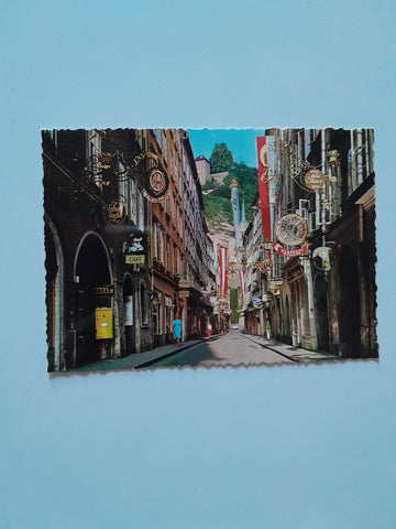 AK Salzburg. Getreidegasse.