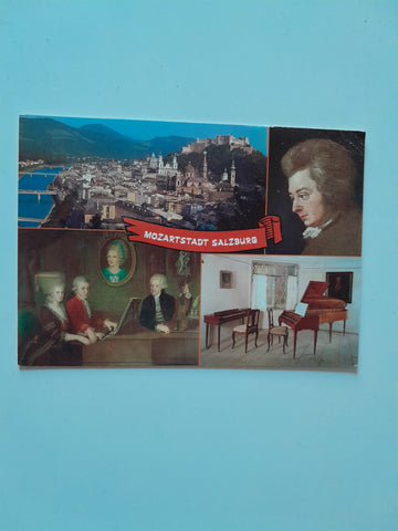 AK Mozartstadt Salzburg.