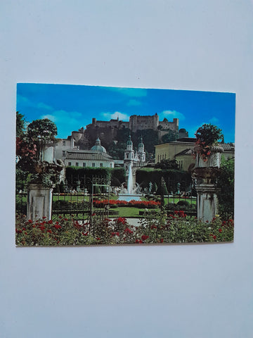 AK Salzburg. Mirabellgarten.