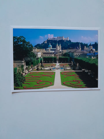 AK Salzburg. Mirabellgarten.
