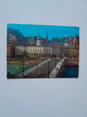 AK Salzburg. Staatsbrücke.