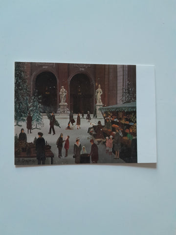 Karte Salzburg. Christkindlmarkt. (Regina Dapra)