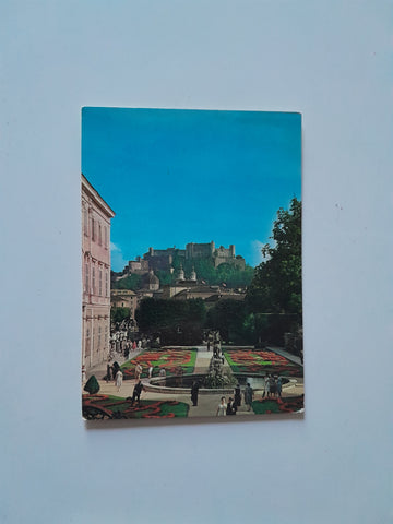 AK Salzburg. Mirabellgarten.