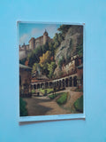AK Salzburg. Peters-Friedhof mit Festung. (L. Möller pinx)