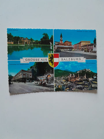 AK Grüsse aus Salzburg.