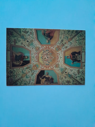 AK Salzburg. Stuckdecke des Feldherrensaales im Residenz-Neugebäude.