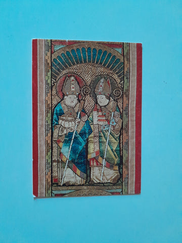 AK Salzburg. Dommuseum. Hl. Rupert und Virgil: Detail eines Meßgewandes.