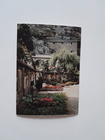 AK Salzburg. Der Friedhof von St. Peter mit den Katakomben.