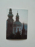 AK Salzburg. Die Türme der Stiftskirche St. Peter.
