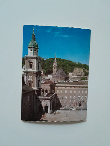AK Salzburg. Residenz und Dom.