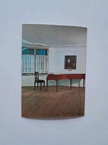 AK Salzburg. Mozarts Geburtszimmer mit dem Walter-Flügel.