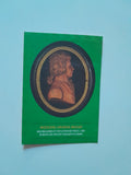 Ballonpost-AK Wolfgang Amadeus Mozart. Buchsbaumrelief von Leonhard Posch. Im Besitz des Mozarts-Museums Salzburg.