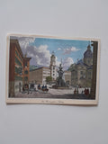 AK Residenzplatz in Salzburg. (nach einem Stahlstich von F. Abresch, nach einer Zeichnung von M. Bayrer)