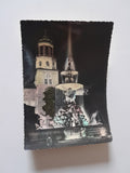 AK Salzburg. Residenzbrunnen und Glockenspiel bei Nacht.