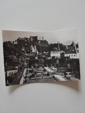 AK Salzburg. Mirabellgarten.