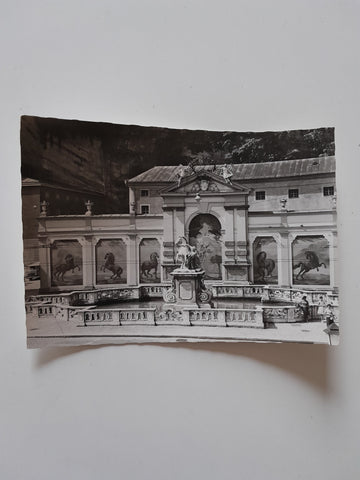 AK Salzburg. Pferdeschwemme.