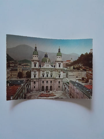 AK Salzburg. Dom und Jedermann Festspiele.