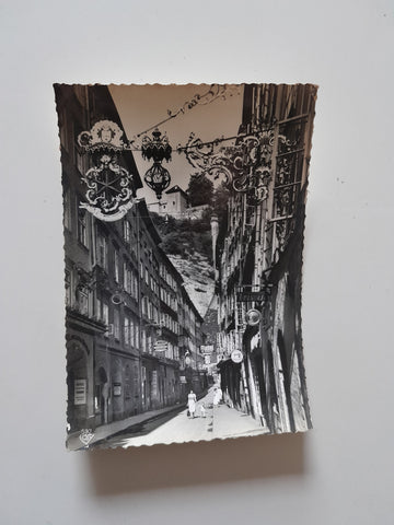 AK Salzburg. Getreidegasse.