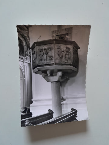 AK Salzburger Dom. Kanzel.