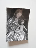 AK Salzburg. Pacher Madonna aus dem 15. Jh. in der Franziskanerkirche.