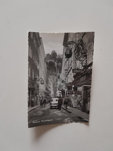 AK Salzburg. Getreidegasse.
